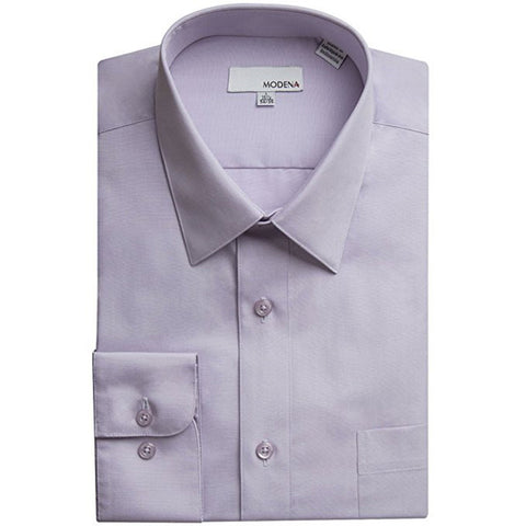 Modena Long Sleeve Dress Shirt - Lavender